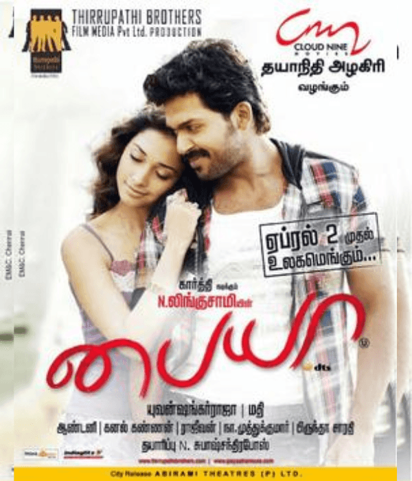 Paiyaa (2010) poster