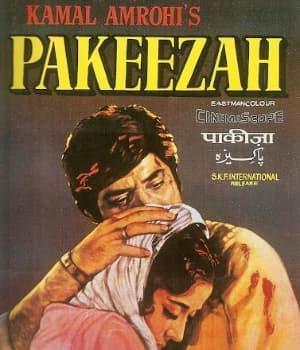 Pakeezah (1972) poster