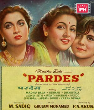 Pardes (1950) movie poster