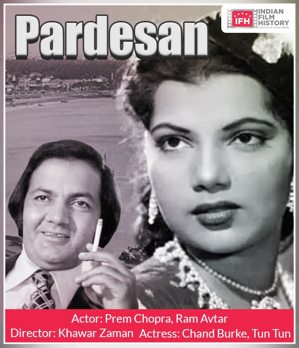 Pardesan (1969) poster