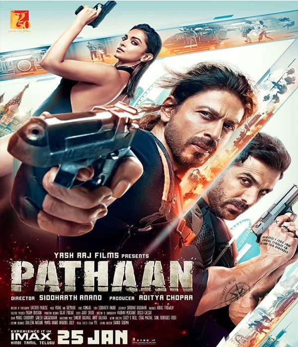 Pathaan (2023) poster