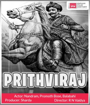 Prithviraj (1931) poster