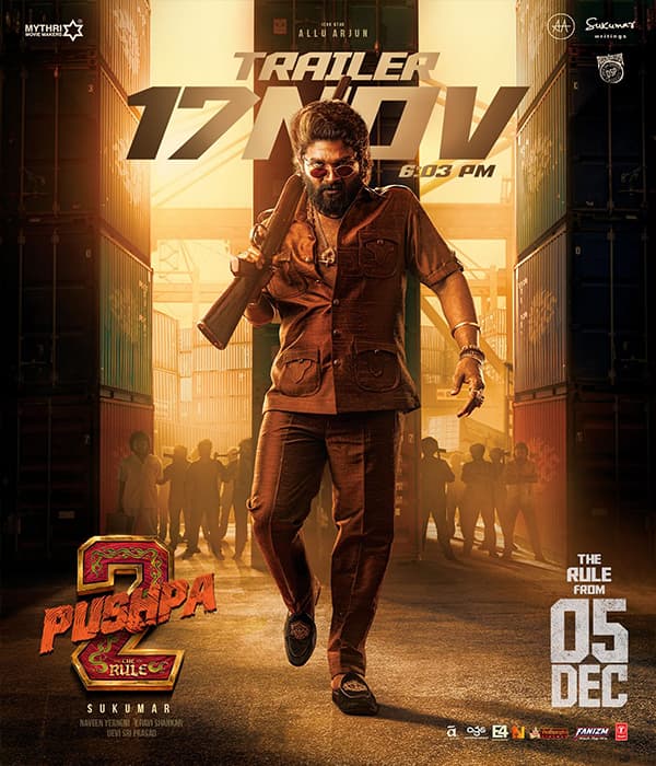 Pushpa 2 The Rule (2024) poster