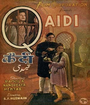 Qaidi (1940) movie poster