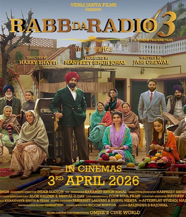 Rabb Da Radio 3 (2026) movie poster