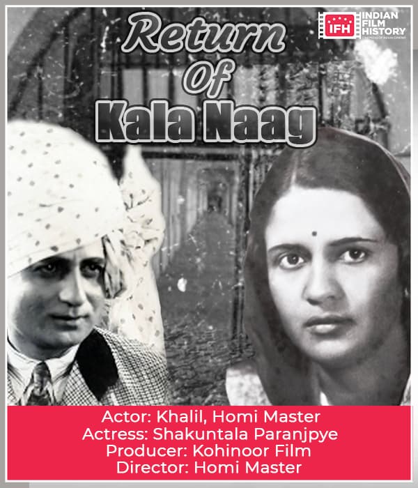 Return Of Kala Naag (1927) poster