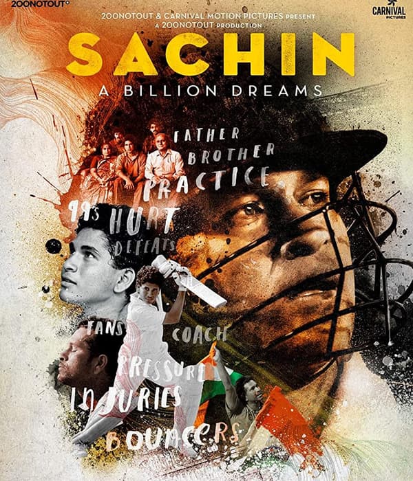 Sachin: A Billion Dreams (2017) poster
