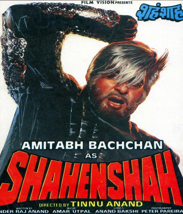 Shahenshah (1988) poster