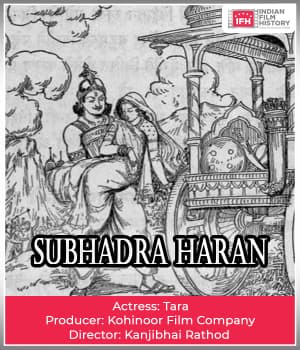 Subhadra Haran (1921) poster