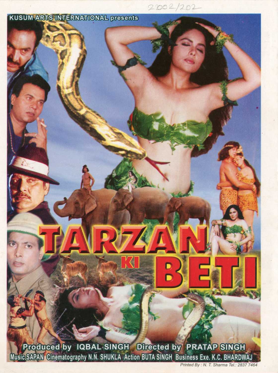 Tarzan Ki Beti (2002) poster