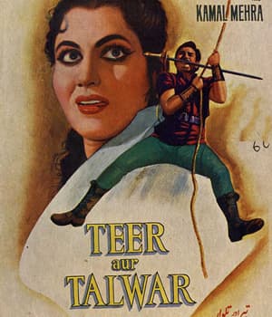 Teer Aur Talwar (1960) poster