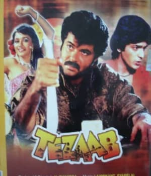Tezaab (1988) poster