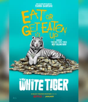 The White Tiger (2021) poster