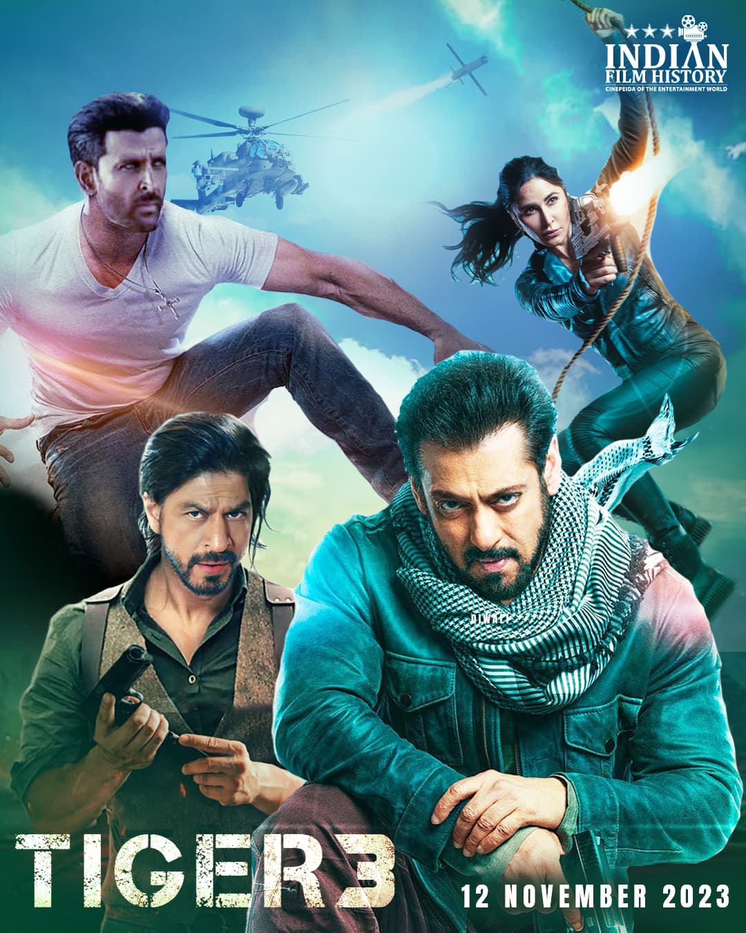 Tiger 3 (2023) poster