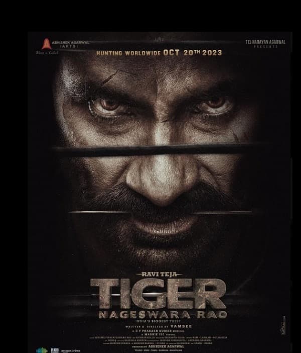 Tiger Nageswara Rao (2023) poster
