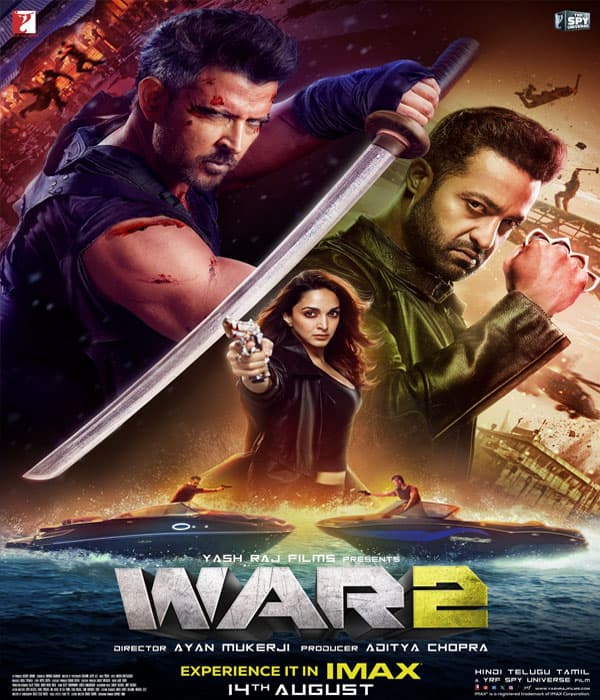 WAR 2 (2025) poster