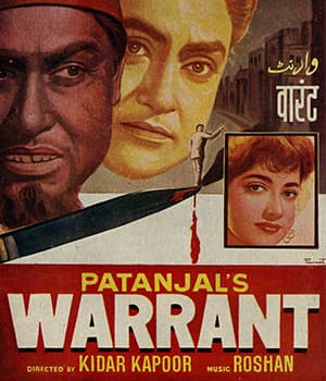 Warrant (1961) poster