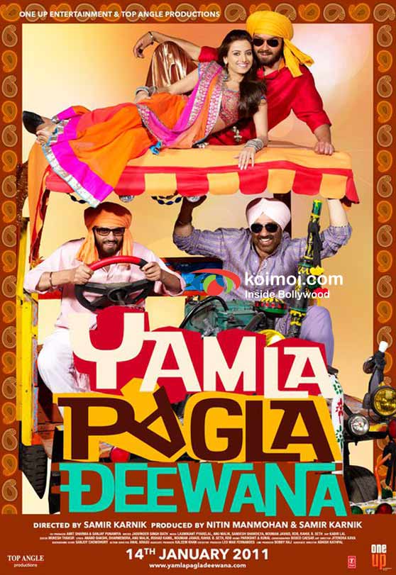 Yamla Pagla Deewana (2011) poster