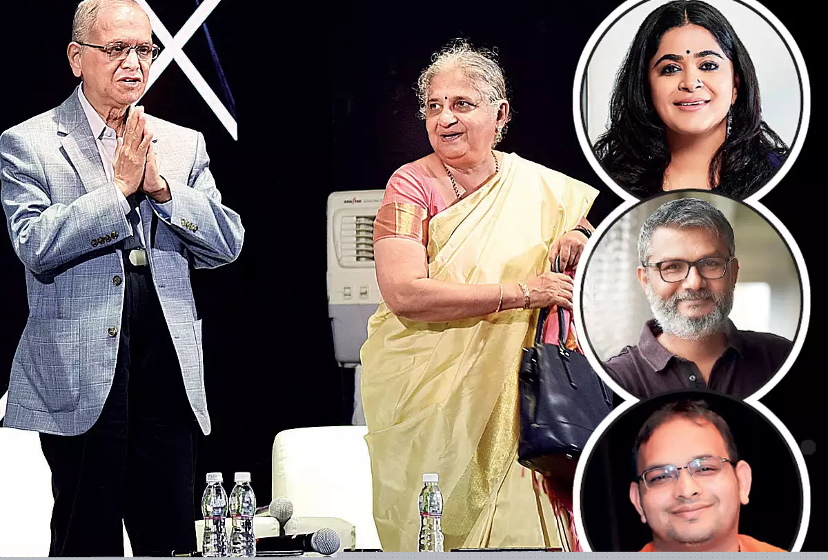 A Film On Narayana And Sudha Murthy In The Making