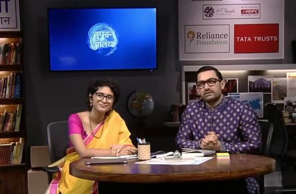 Aamir Khan And Kiran Rao Work Towards Water Conservation