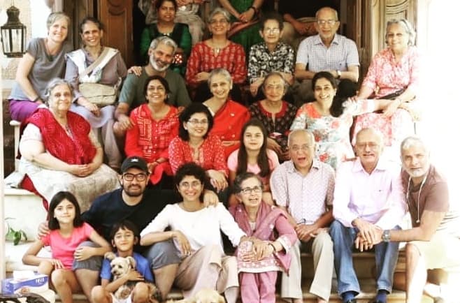 Aamir Khan Celebrates Mother-in-law’s 75th Birthday