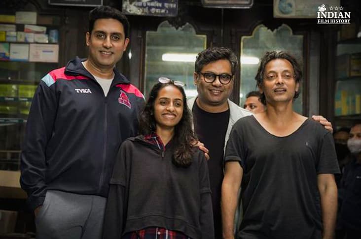 Abhishek Bachchan Completes Bob Biswas Shoot