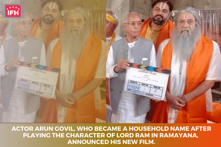 Actor Arun Govil, Who Became A Household Name After Playing The Character Of Lord Ram In Ramayana, Announced His New Film.