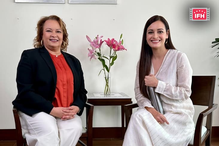 Actor Dia Mirza Speaks To Top Honcho At Apple Inc