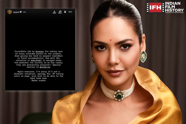 Actor Esha Gupta Stranded In Abu Dhabi After The Airspace Of UAE Shut Down, After The Recent Disruption From Israeli And US Strikes On Iranian Military And Nuclear Facilities.