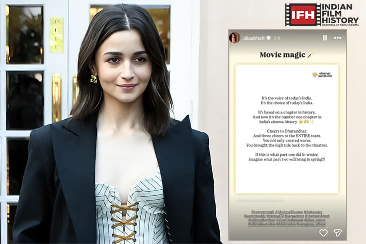 Actress Alia Bhatt Praises ‘Dhurandhar’ ,weighs It As ‘The Voice Of Today’s India , Ends Silence With Powerful Endorsement.
