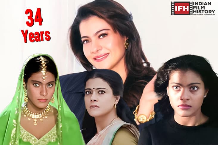 Actress Kajol Looks Back At Her Three Decades In The Bollywood Film Industry
