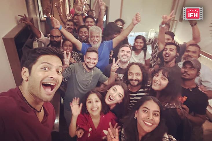 Actress Shweta Tripathi Sharma And 'Mirzapur' Co Actor Ali Fazal Celebrated The Wrap-Up Of The Third Installment Of The Web Series In Goa.