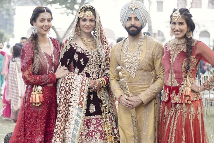 Actress Simran Kaur Mundi Ties The Knot