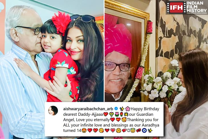Aishwarya Rai Bachchan Pays Heartfelt Tribute To ‘Guardian Angel’ Father