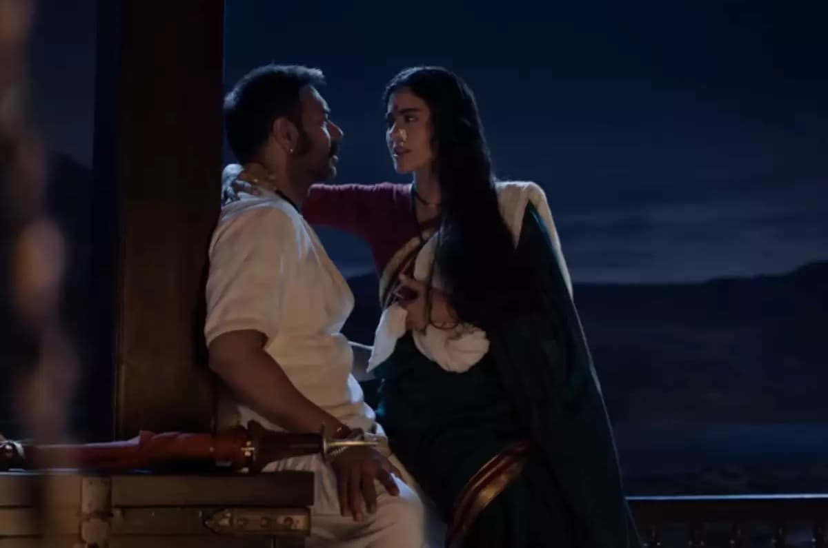 Ajay Devgn shares a teaser of ‘Maay Bhavani’ song