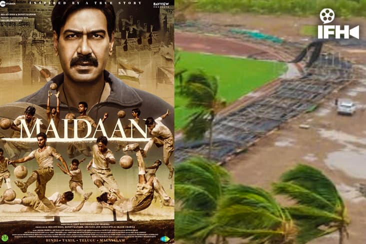 Ajay Devgn Starrer Maidaan Set Rummaged By Cyclone Tauktae