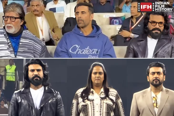 Akshay Kumar Also Along With Amitabh Bachchan And Ram Charan At The ISPL Season 3 In Surat