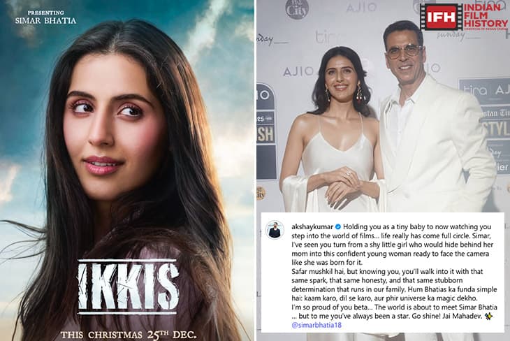 Akshay Kumar Congratulates Niece Simar On Her Bollywood Debut