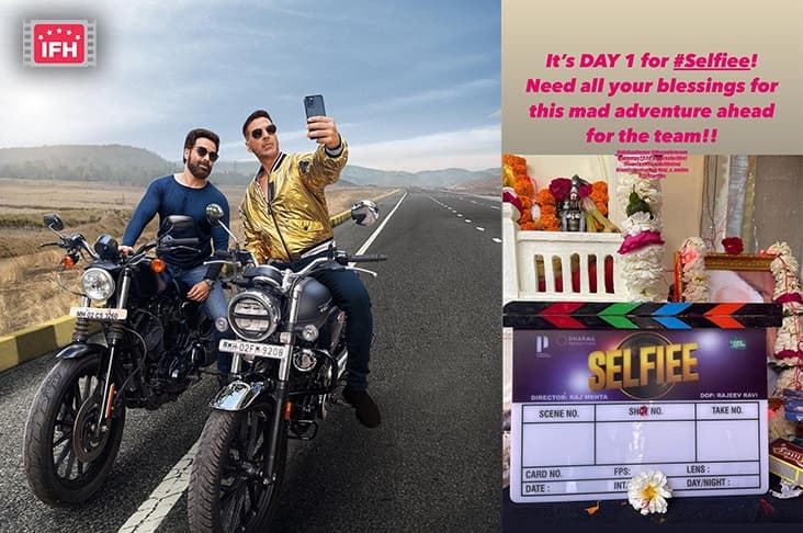 Akshay Kumar, Emraan Hashmi Begin Shooting For Selfiee, Karan Johar Calls It “Mad Adventure Ahead”
