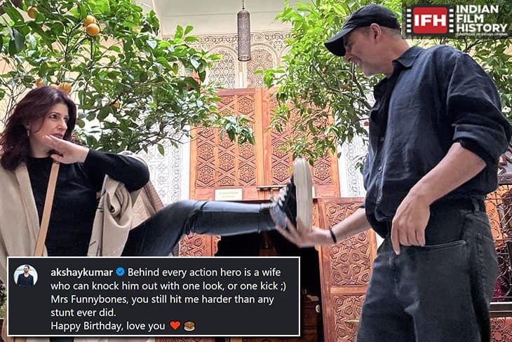 Akshay Kumar ‘Knocked Out’ By Wife Twinkle Khanna’s Kick? Actor Shares Hilarious Birthday Wish