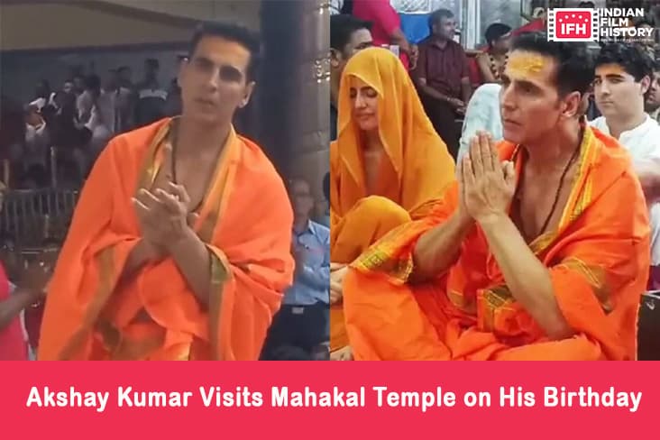 Akshay Kumar Visits Mahakal Temple On His Birthday