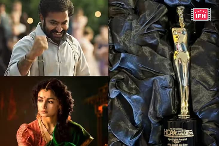 Alia Bhatt And Junior NTR Received 'Spotlight Award' For The Film RRR