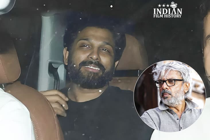 Allu Arjun Meets Sanjay Leela Bhansali In Mumbai