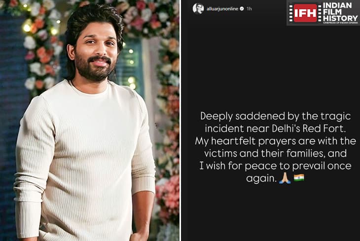 Allu Arjun Shares Heartfelt Message For Delhi Blast Victims