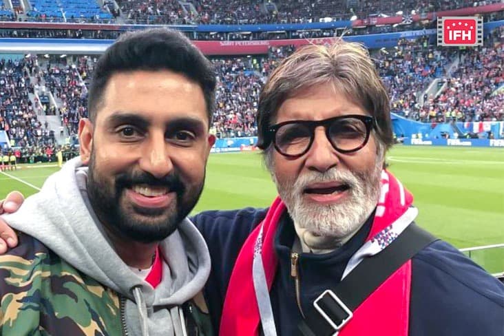 Amitabh Bachchan And Abhishek Bachchan To Share Screen Space Once Again In R Balki’s Ghoomer