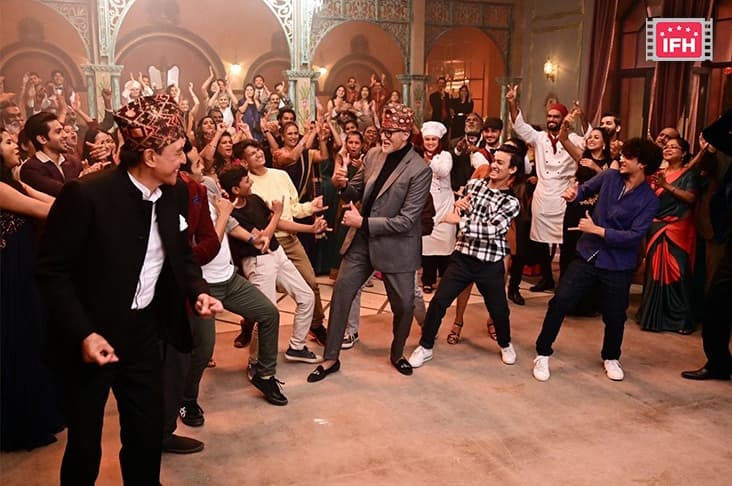 Amitabh Bachchan Shares A Still From His Next Uunchai, As He Is Seen “Movin ‘ And Shakin”