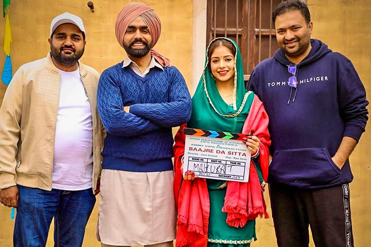 Ammy Virk And Tania Begin Shooting For New Film