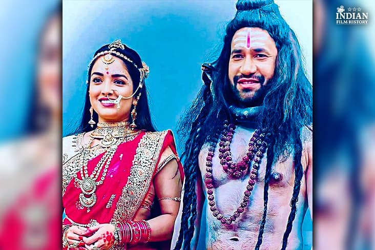 Amrapali Dubey And Nirahua Transform Into Goddess Parvati And Lord Shiva For New Song