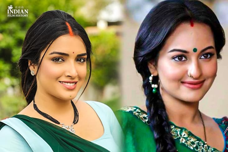 Amrapali Dubey Borrows Sonakshi Sinha’s Look From Dabangg