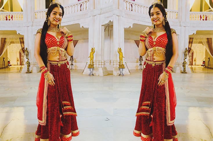 Amrapali Dubey turns into a princess for ‘Raj Mahal’